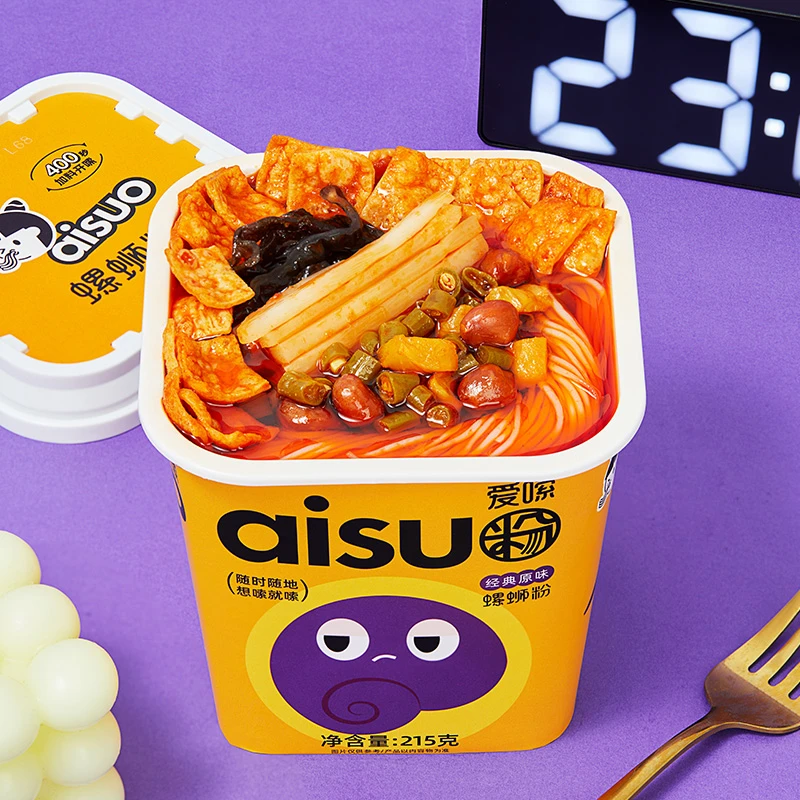 爱嗦冲泡螺蛳粉经典原味215g一盒米粉