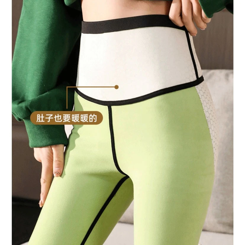 鲨鱼裤女外穿秋冬新款高腰提臀加绒显瘦打底裤紧身瑜伽韩版芭比裤