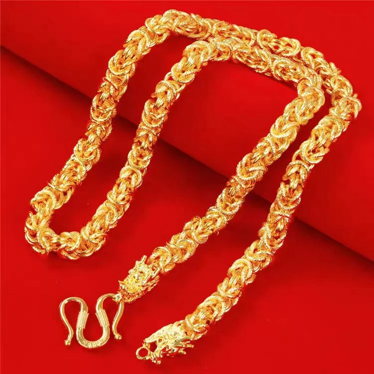 合金项链 （龙骨项链） 2024新款男士男款霸气款粗款大气百搭时尚