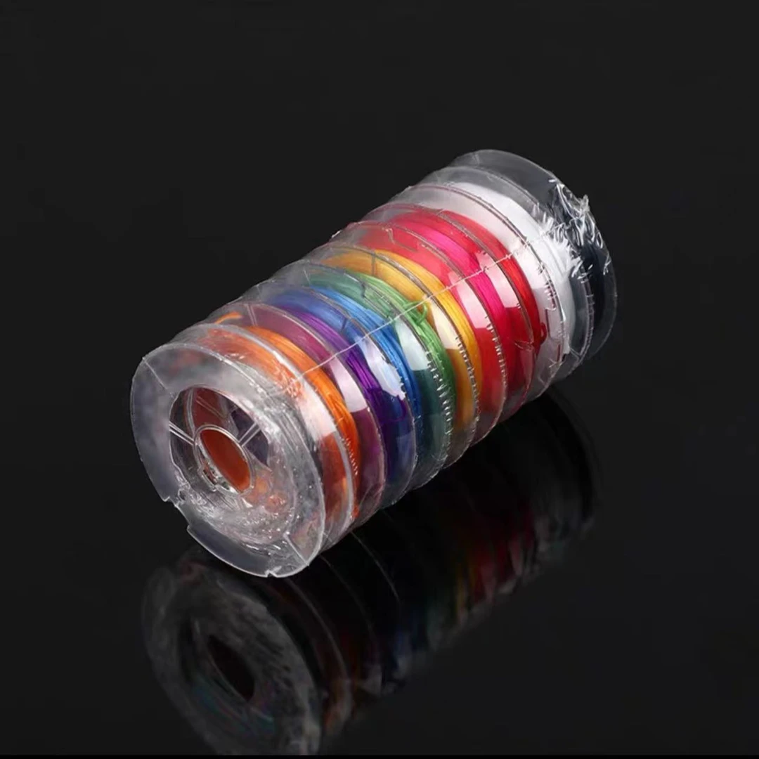 【祁恩珠宝】弹力绳彩色高弹D061010——多样性发单一