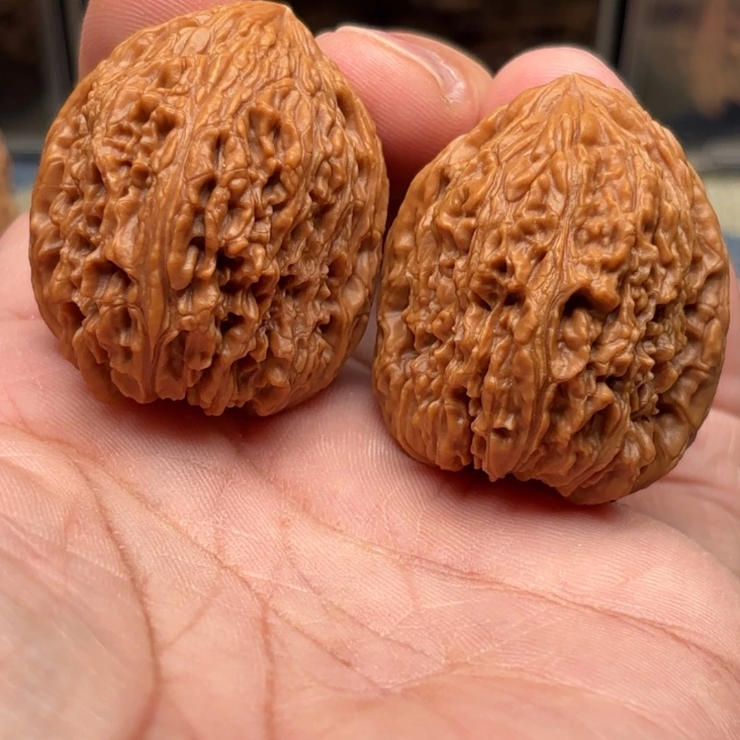 文玩核桃把件南疆石35