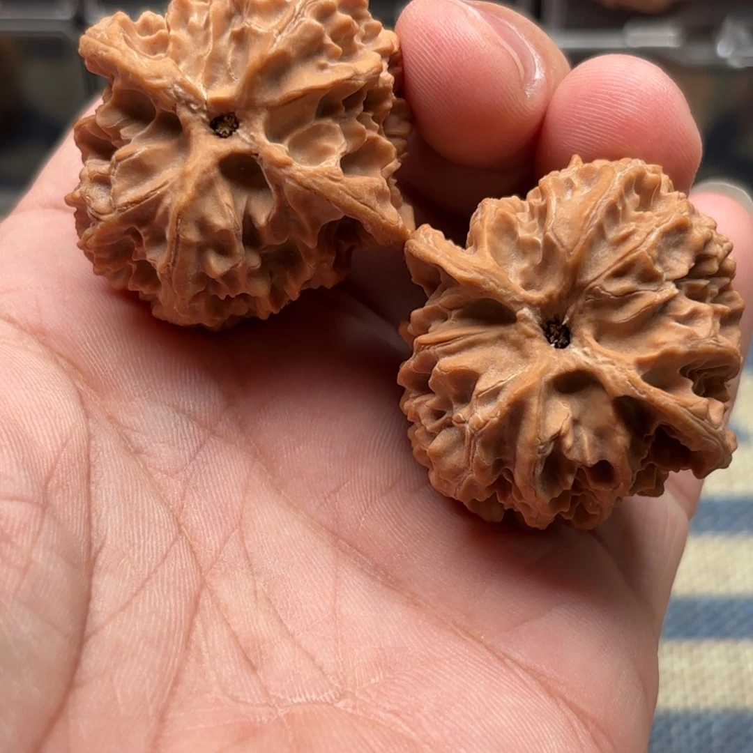 文玩核桃把件苹果圆42