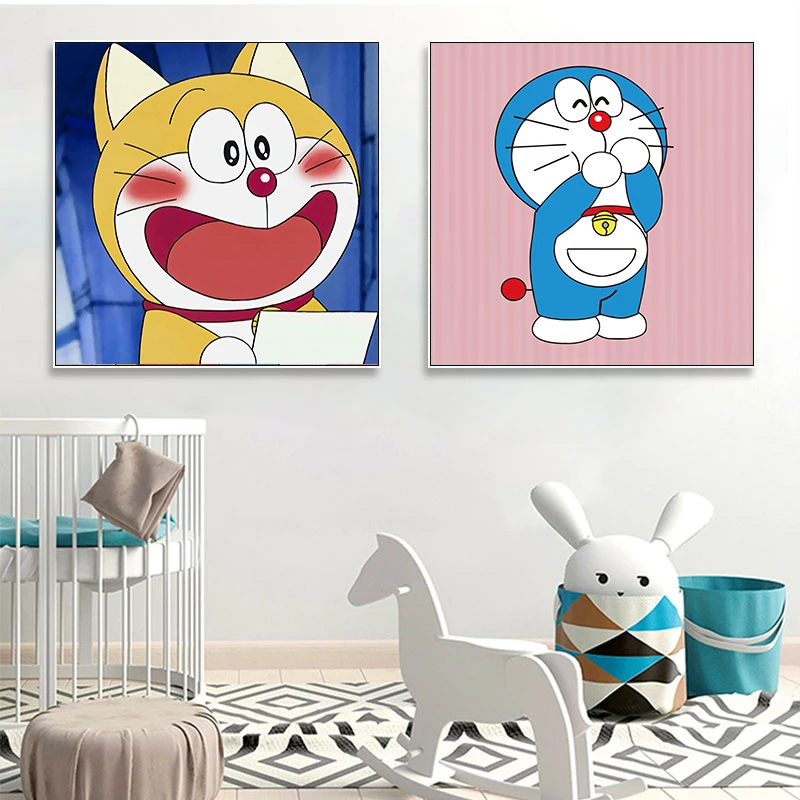 《叮当猫PVC》现代动漫装饰画P-107-108-30-30