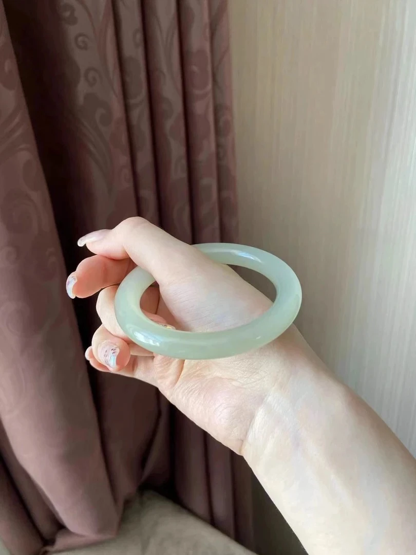 A4和田玉蜂蜜水青海料圆条