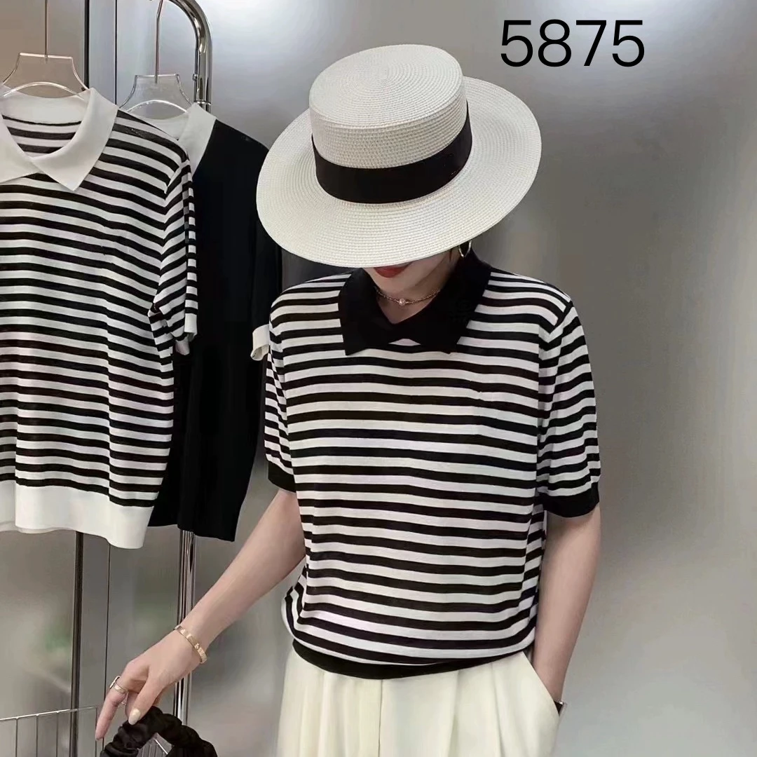 5875    （部分无水洗唛，介意慎拍） WANGDAN新款针织衫