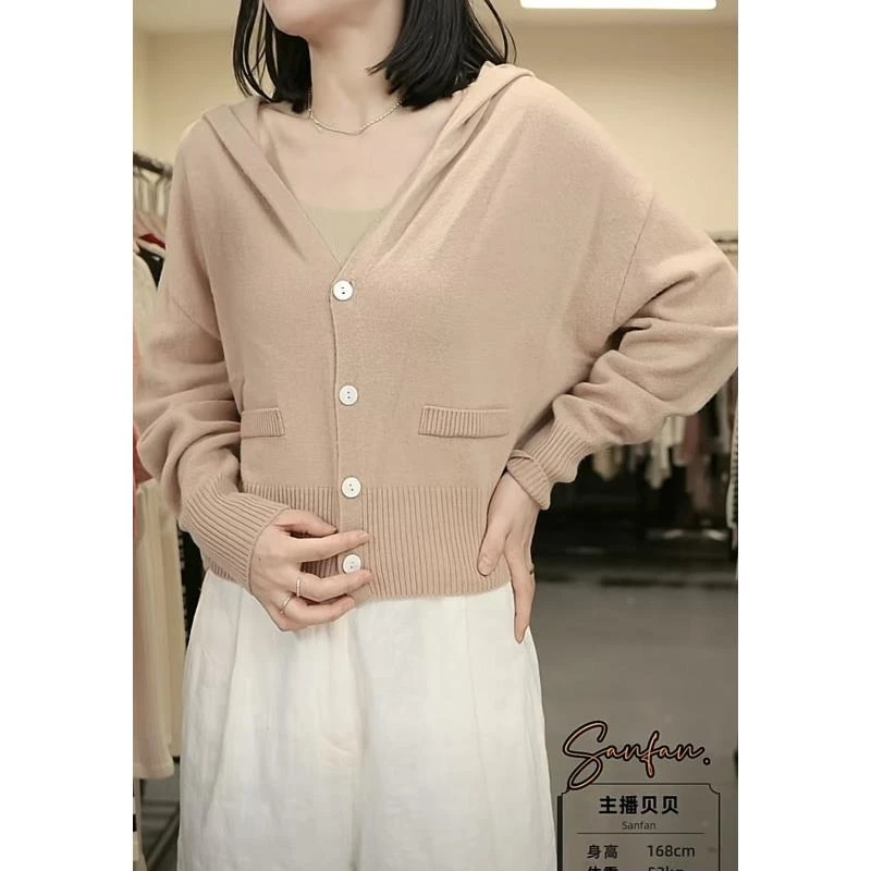 2177 （部分无水洗唛，介意慎拍）WANGDAN新款针织衫