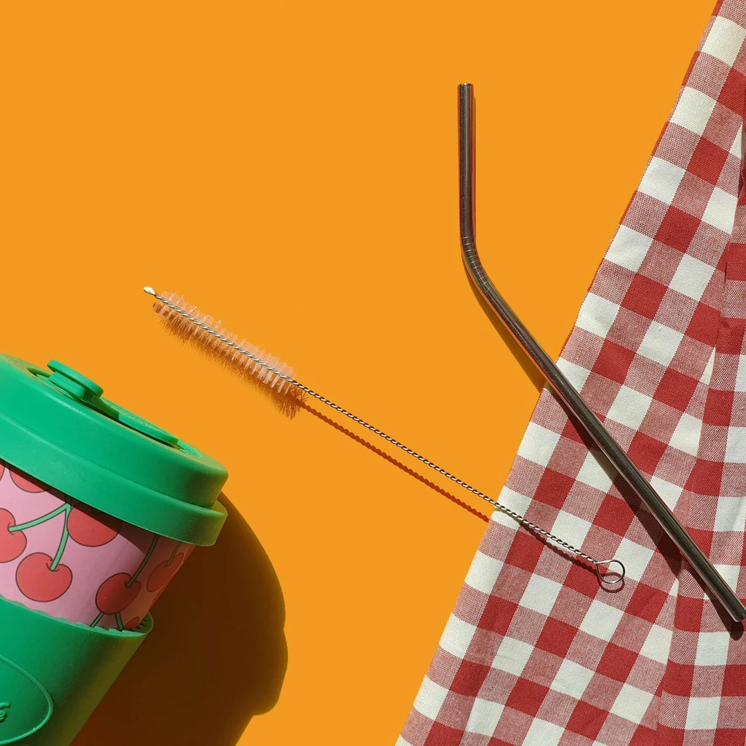 wigglewiggle水杯吸管配件不锈钢环保清洗刷清洁卫生便携防烫创意