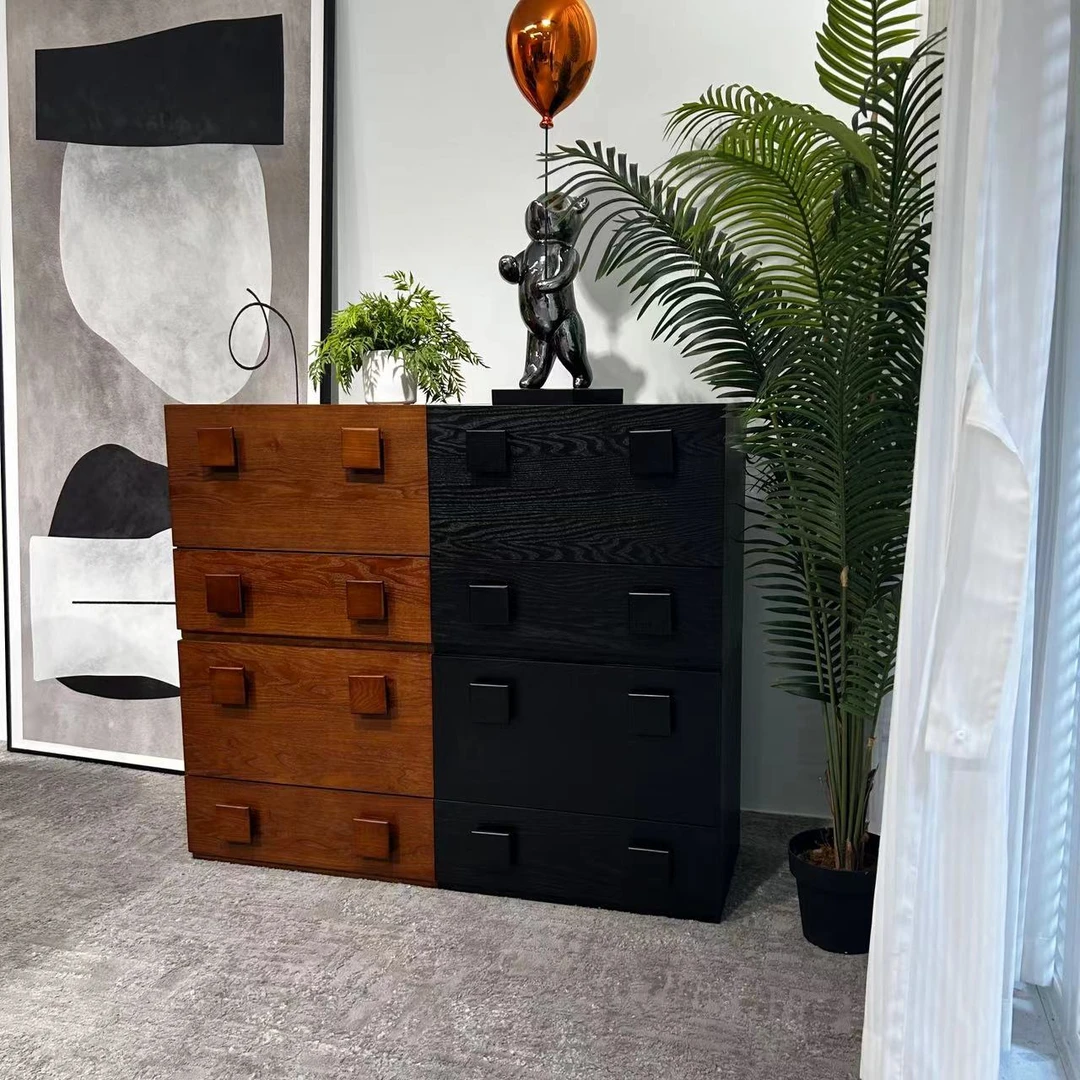 【大吉家居】复古实木组合卡门柜55*40*51