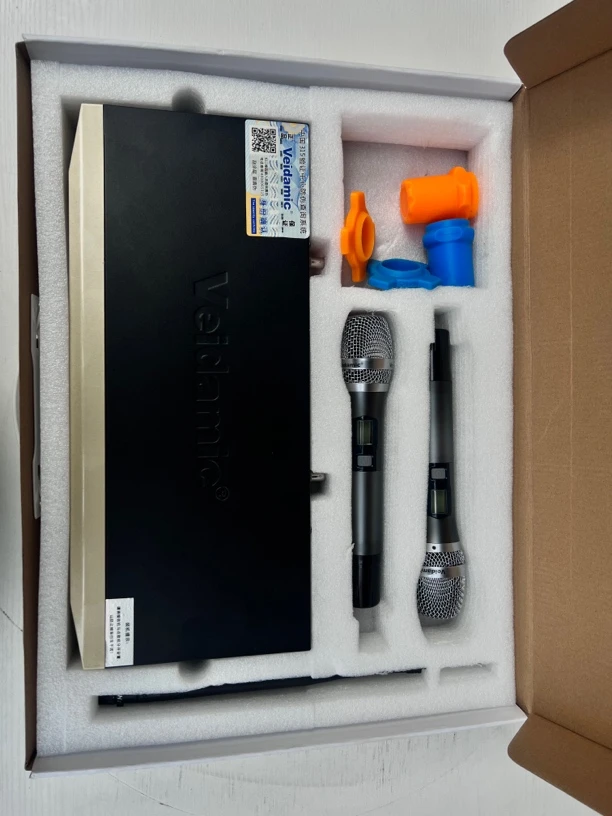 原装正品威达V9高品质智能无线话筒KTV会议室酒吧家用唱歌