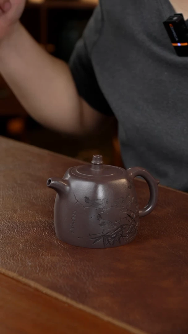 【闪购商品】紫砂茶壶220cc顾氏手工紫砂
