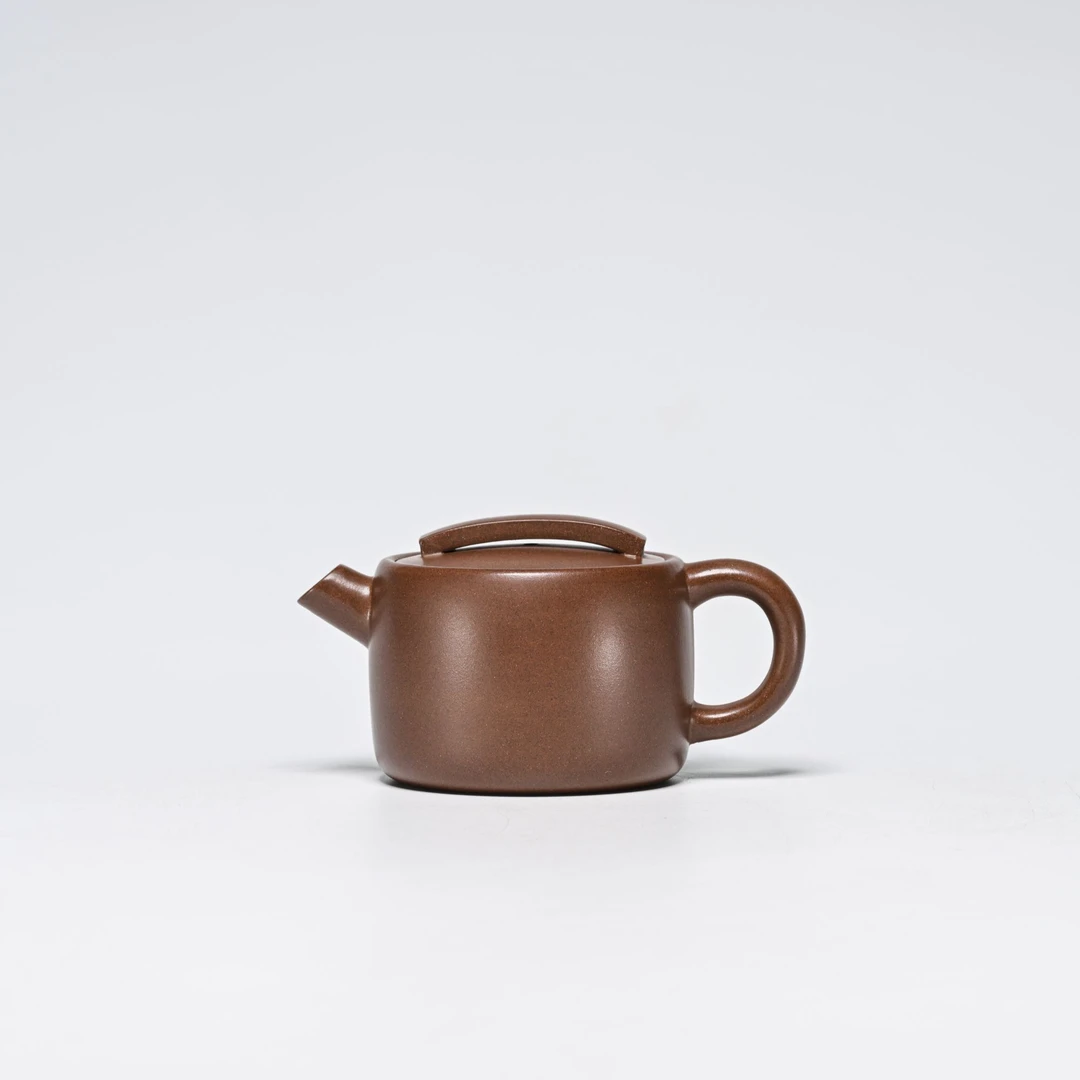 原矿紫砂壶底槽清汉瓦壶