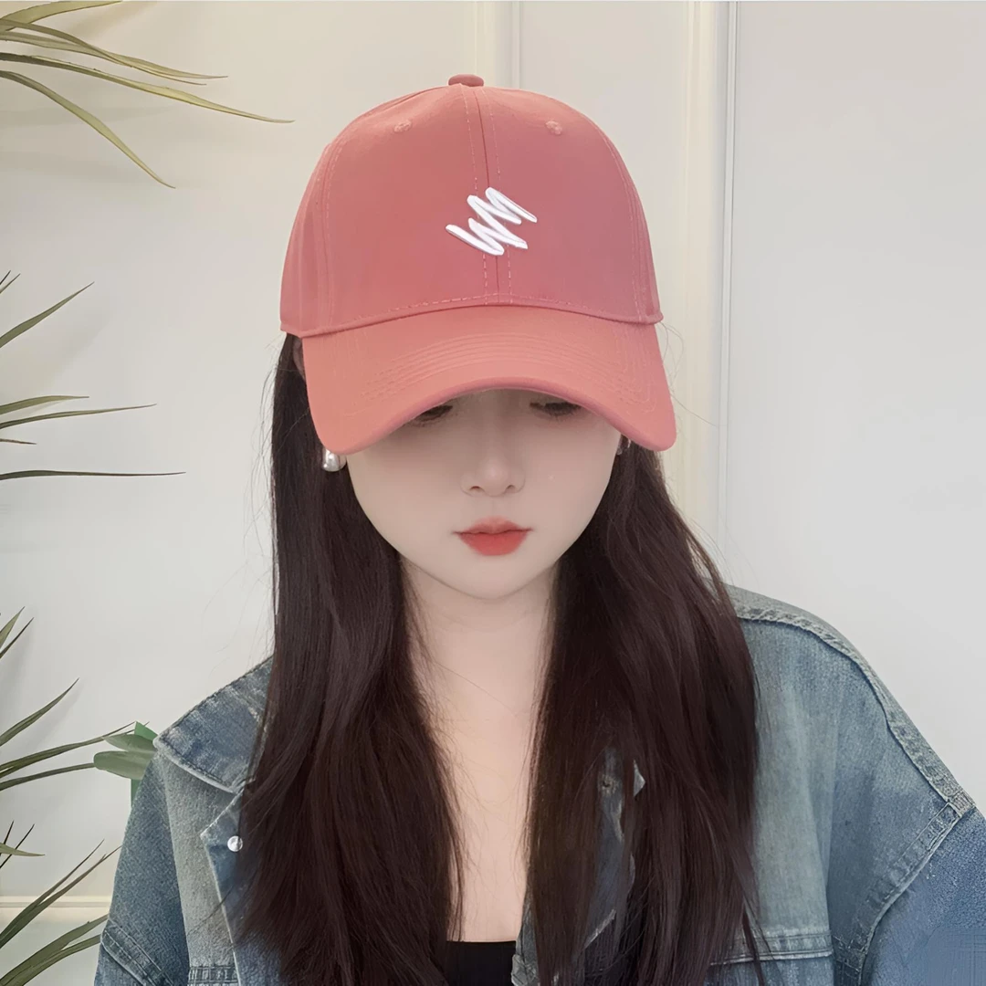 【刺绣曲线标】网红65大头围加大帽檐百搭流光风加大加宽帽檐棒球帽