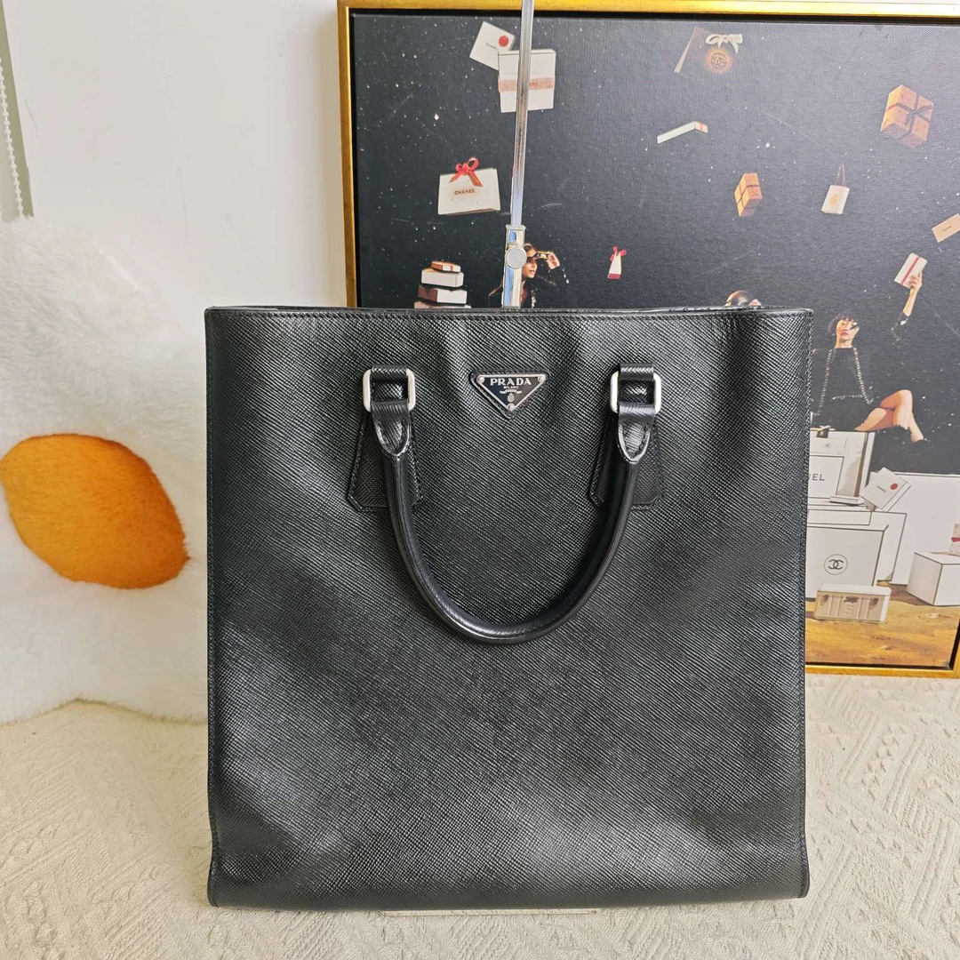 95新 Prada/普拉达 普拉达/Prada手提包尺33.5x7x33.5编10387802