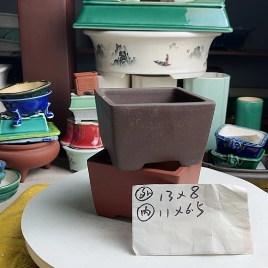 紫砂花盆紫砂花盆