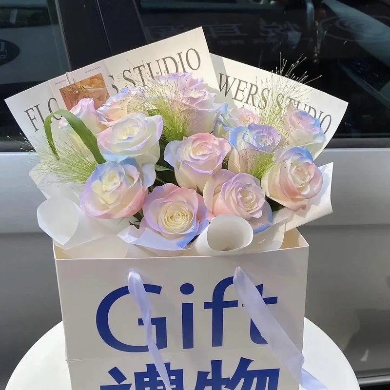 七夕可预定西域曼陀罗兰加洛斯真花玫瑰配送花店鲜花全国同城配送