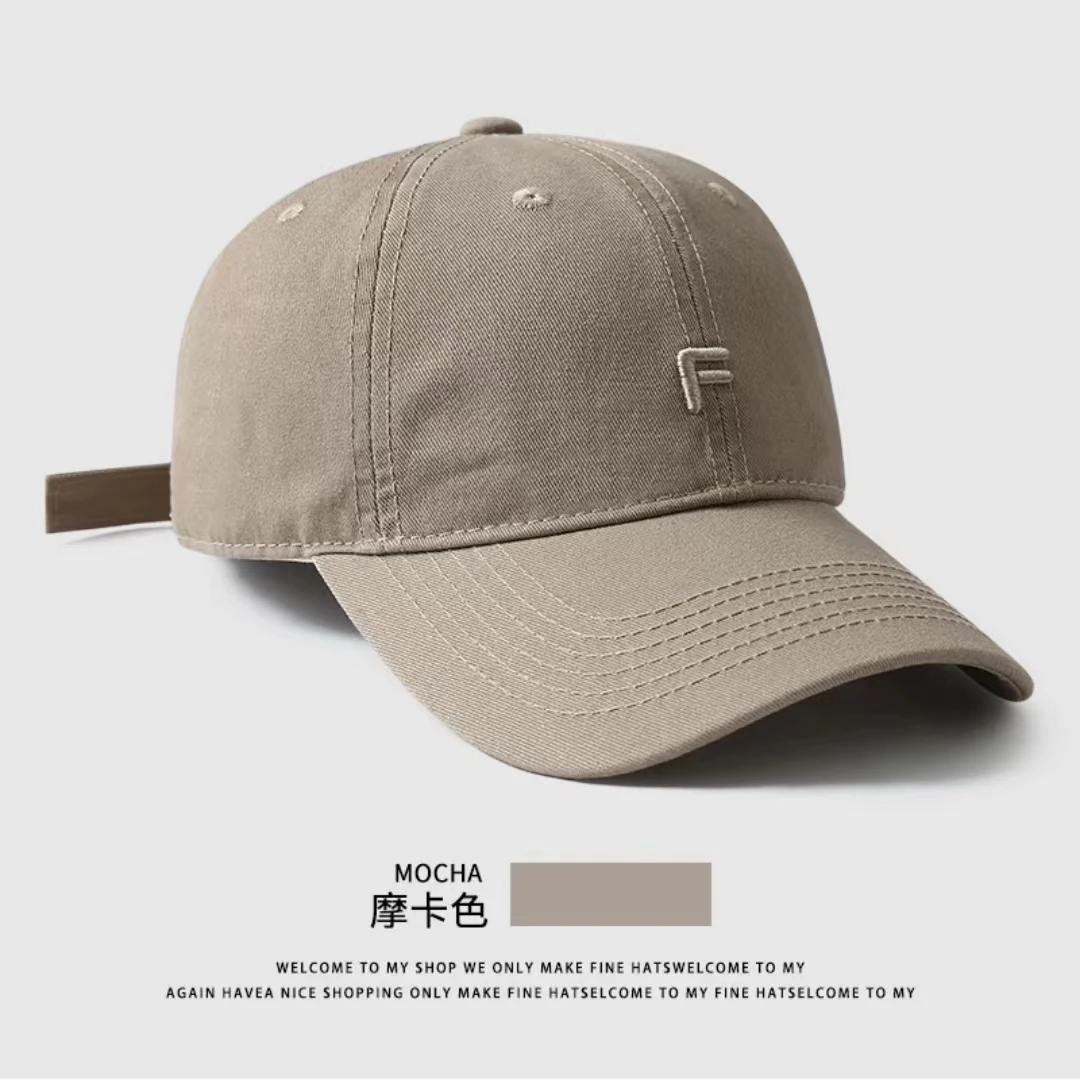 韩版软顶棒球帽帽子鸭舌帽美国上海宽大头围百搭棒球帽女款大帽檐