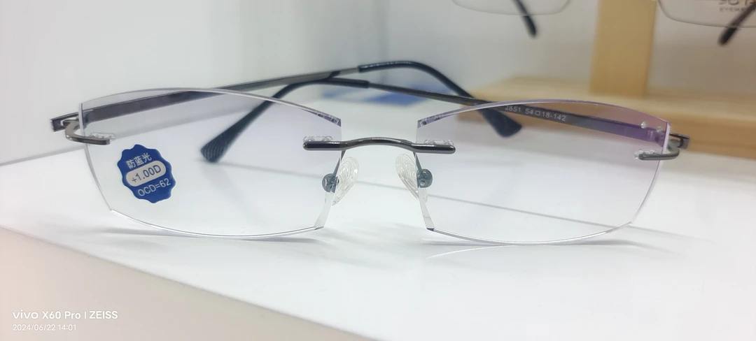 钻石切边时尚花镜