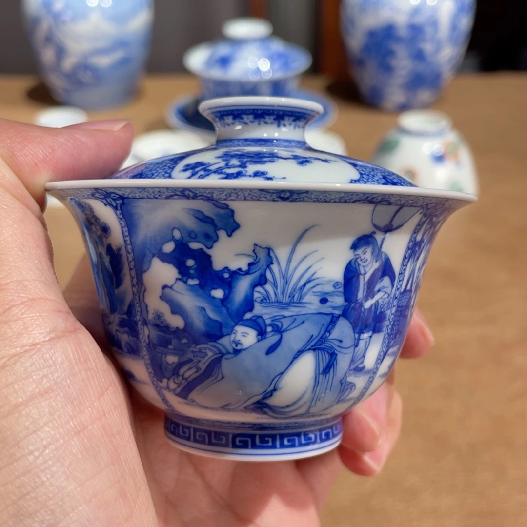 杯 精工细画  仪贤堂制