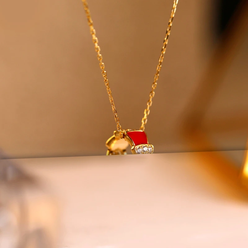 链子925银合成锆石 QC  摩天轮的想念 项链  57