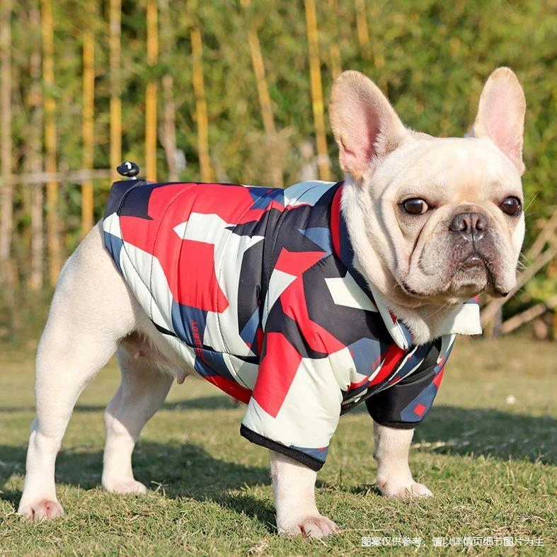 【法斗专用衣服】秋冬季不粘毛斗牛犬巴哥犬防冻保暖轻薄型太空棉