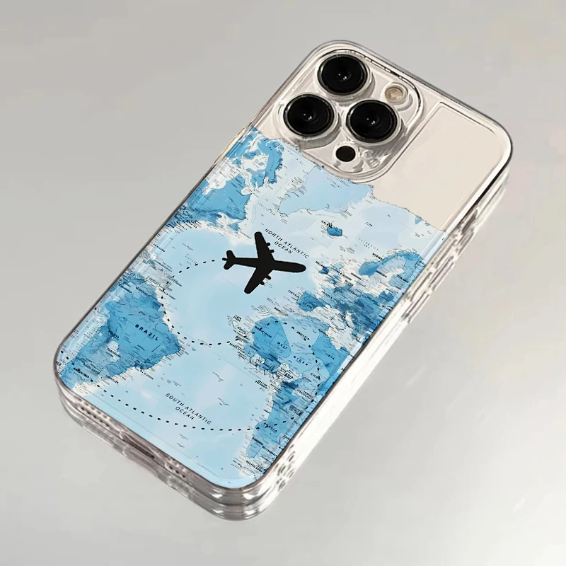 万里奔赴适用苹果16手机壳小米透明红米VIVO华为荣耀OPPO一加防摔