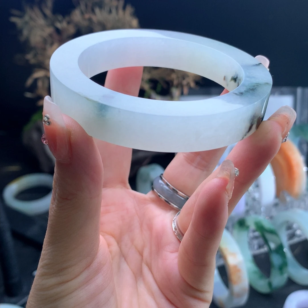 定制翡翠翡翠手镯未镶嵌