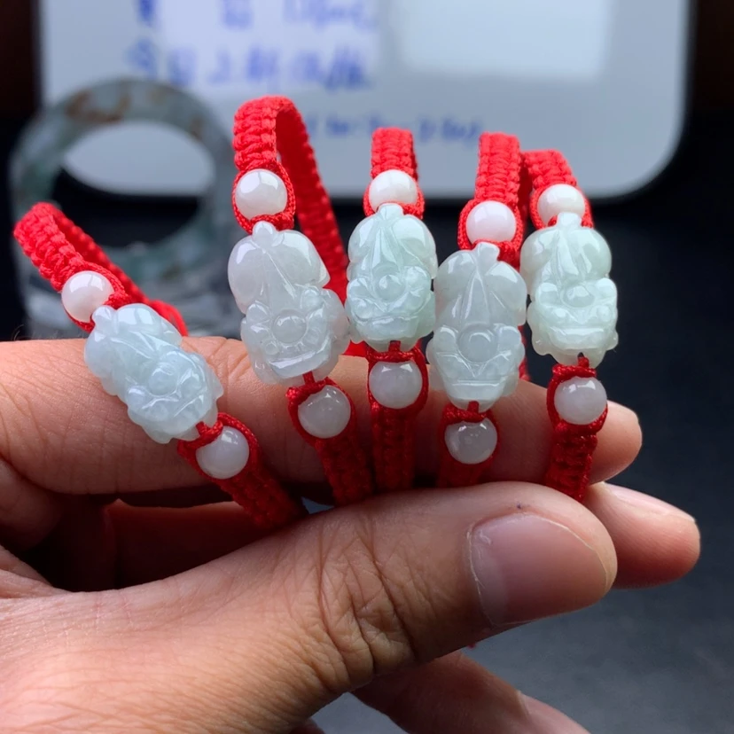 【闪购商品】翡翠翡翠貔貅手绳未镶嵌