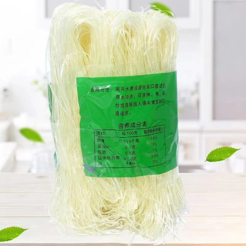 营山豌豆粉丝条粉448克凉拌营养美味散装好吃爽口劲道