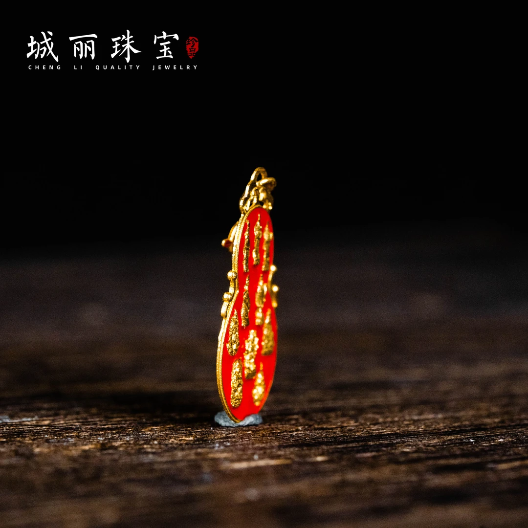 【十路才才】十路才才诸佛围绕葫芦滴流吊坠/个（多样性发货）KJ-455