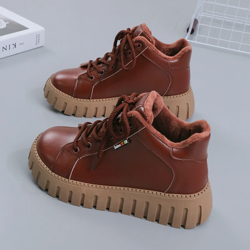 爆款时尚加绒单里可选2023年秋冬季保暖雪地靴时尚百搭气质女鞋