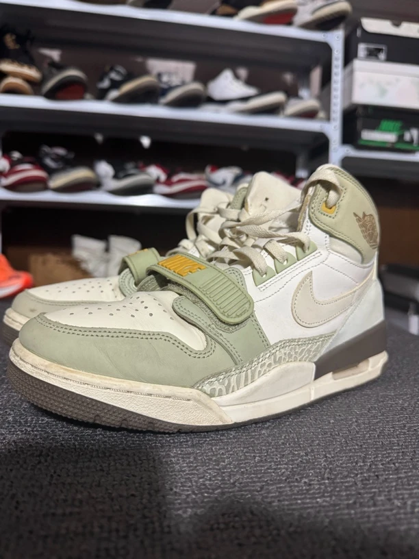 中古球鞋/43码/aj312 白绿色(不刀)不要鉴定少20