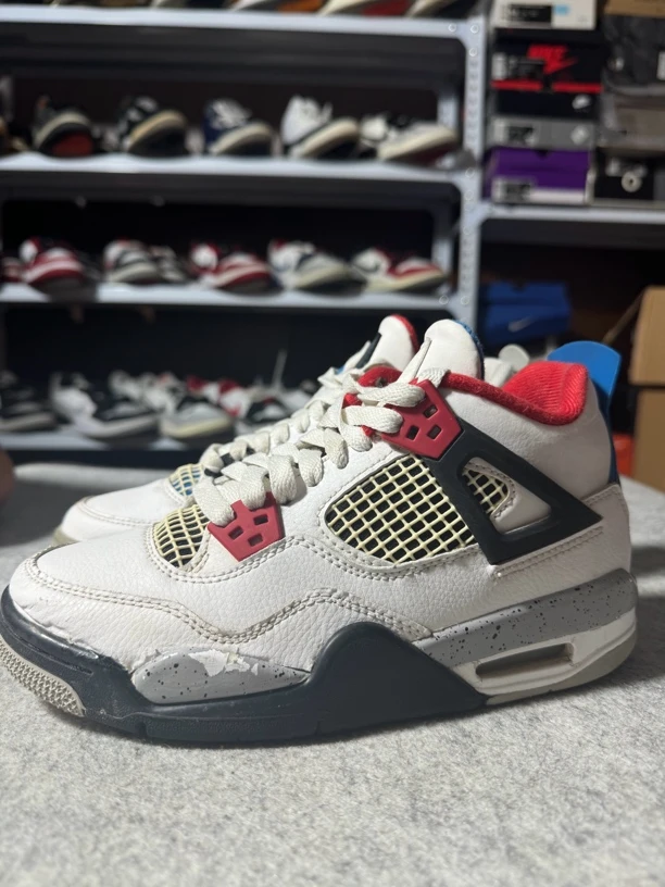 中古球鞋/36码/aj4 鸳鸯