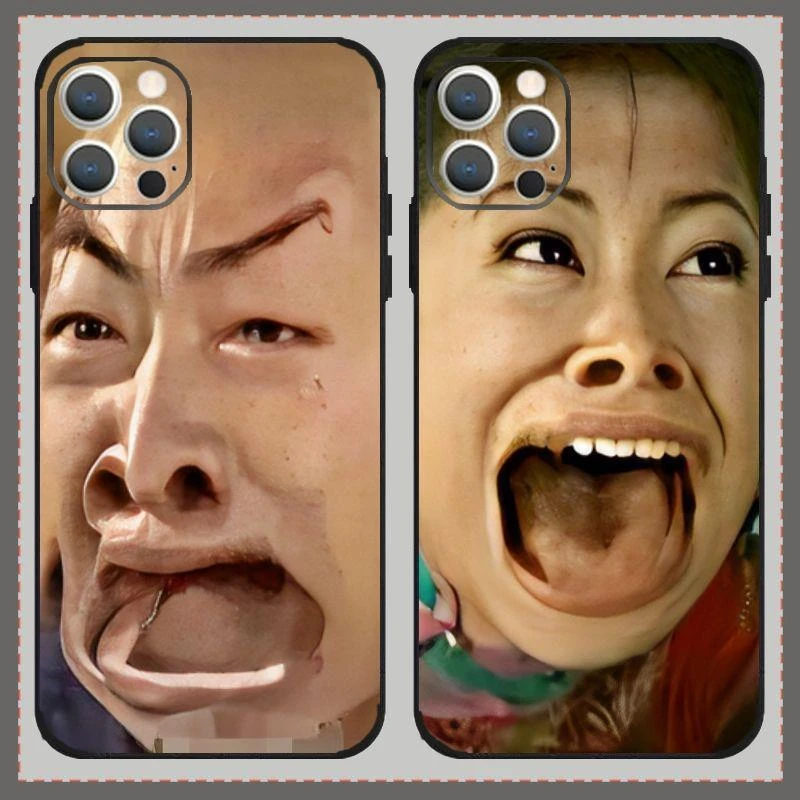 尔康紫薇适用iPhone14PROMAX手机保护壳11奇葩13搞怪苹果XS搞恶XR