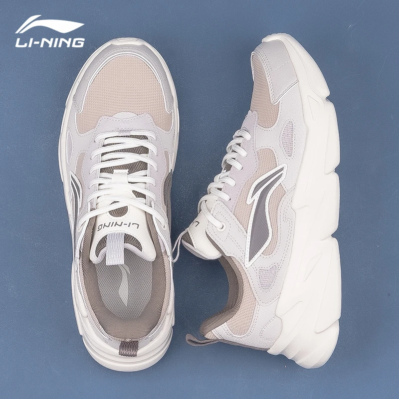 李宁流萤休闲鞋男鞋生活系列时尚潮流复古百搭经典透气鞋高能感