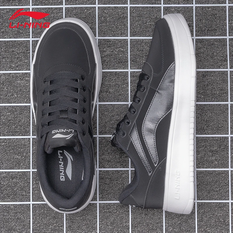 李宁潮鞋男士板鞋减震休闲鞋潮流百搭透气低帮时尚耐磨韩版运动鞋