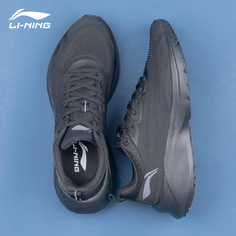 李宁跑步鞋云雀运动鞋男款轻盈回弹反光轻便缓震舒适透气慢跑鞋