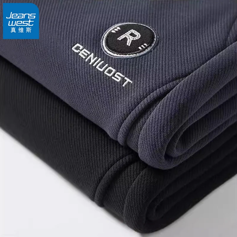 真维斯男士休闲裤冬季2025新款卫裤潮流百搭宽松束脚运动裤子男款