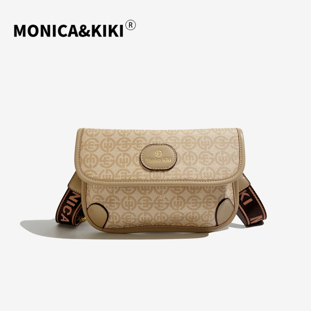 MONICA KIKI/莫妮卡奇奇2023新款时尚百搭女士单肩斜挎包762