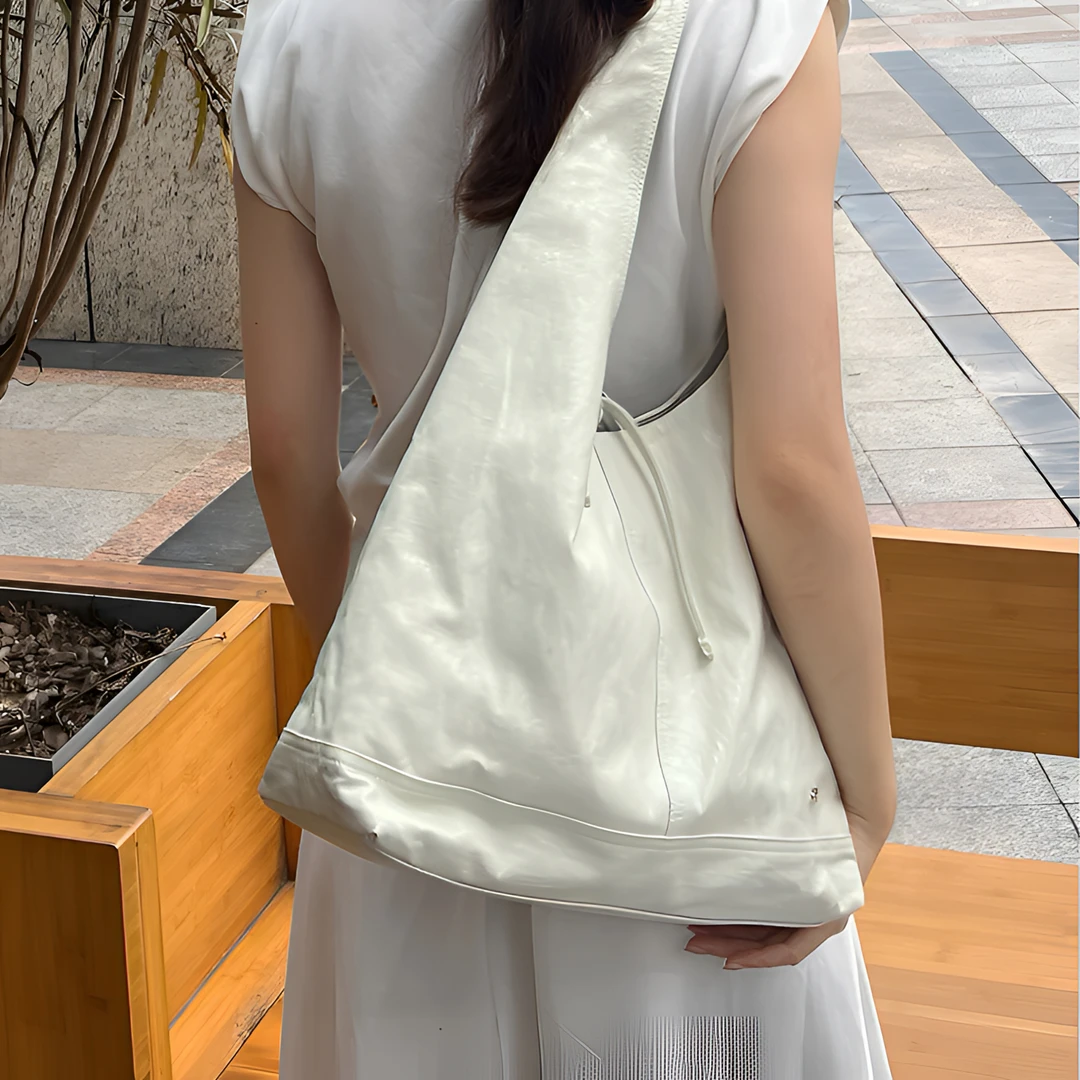 depoundi现货hobo韩国小众轻奢单肩包2024dp包包大容量上课ins