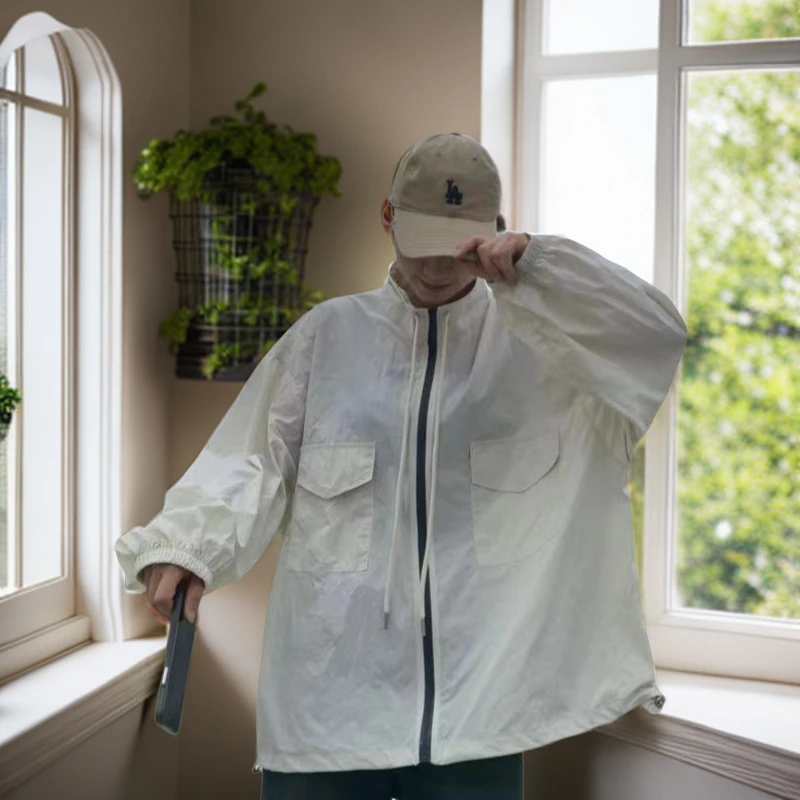 简约宽松大版外套8859运动时尚户外休闲百搭夏季韩版透气薄款