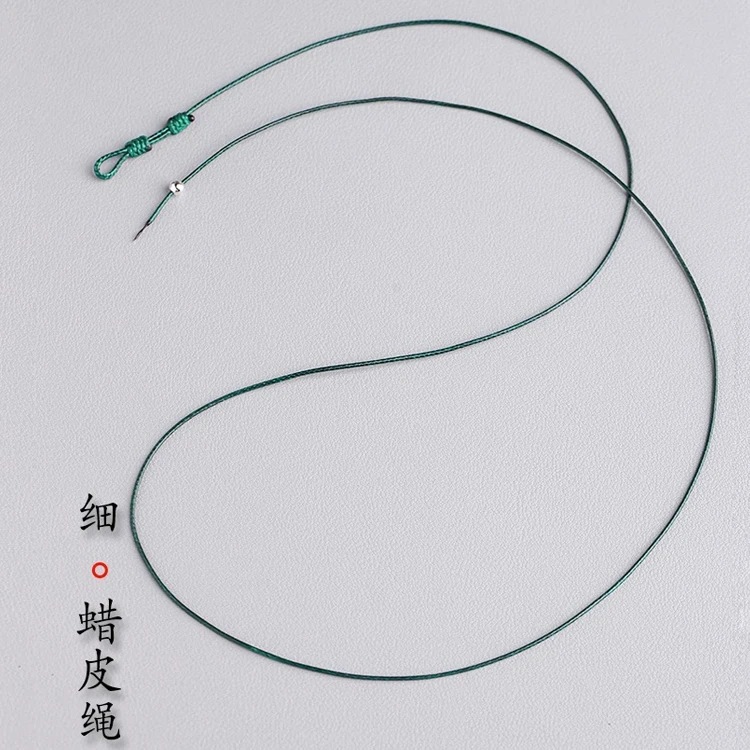 非金属皮质吊坠 蜡皮挂绳挂脖吊坠绳DIY项链绳锁骨颈链百搭身体链