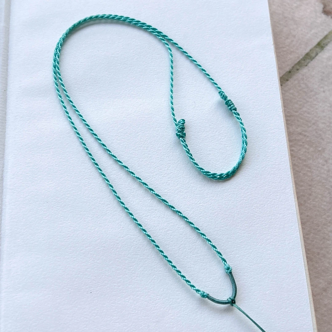 非金属布艺吊坠 手工吊坠绳高货项链绳挂坠玉坠链子挂件绳挂脖