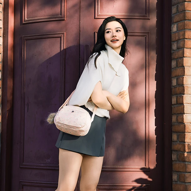 kipling24新款时尚休闲户外邮差包斜挎包单肩包贝壳包|STELMA FC