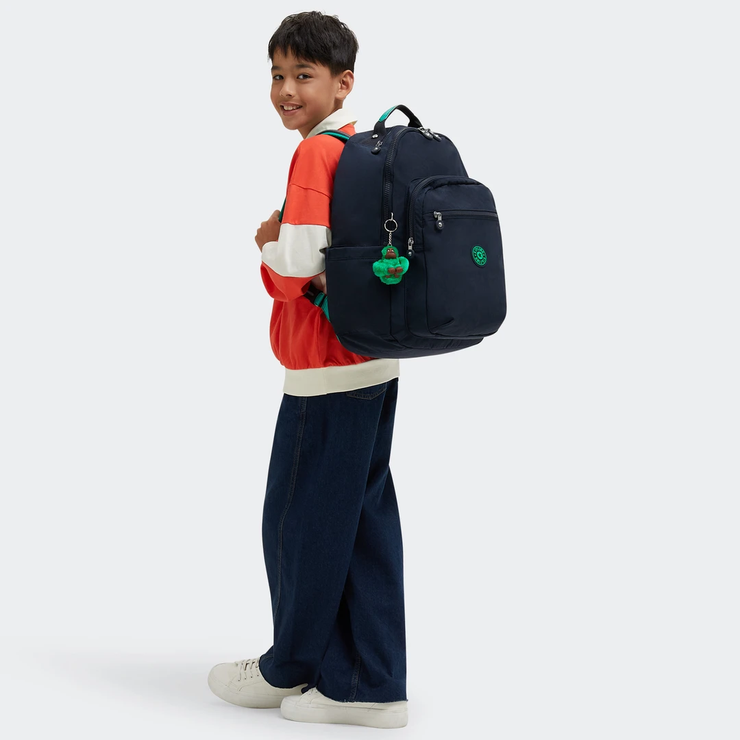 kipling2024潮流休闲大容量帆布双肩包学生首尔包电脑包|SEOUL