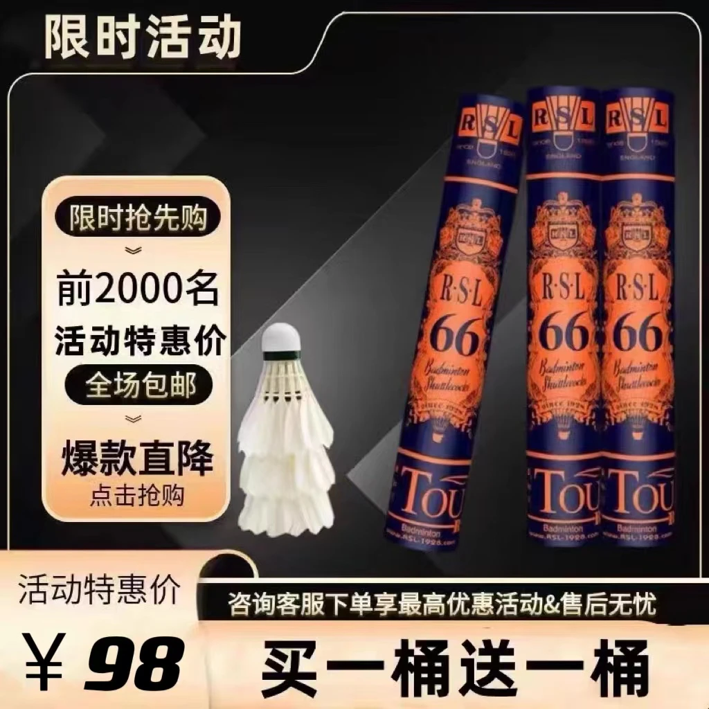 RSL/亚狮龙RSL7/6/5/66/A3号耐打品质击球训练专业稳定买一送一