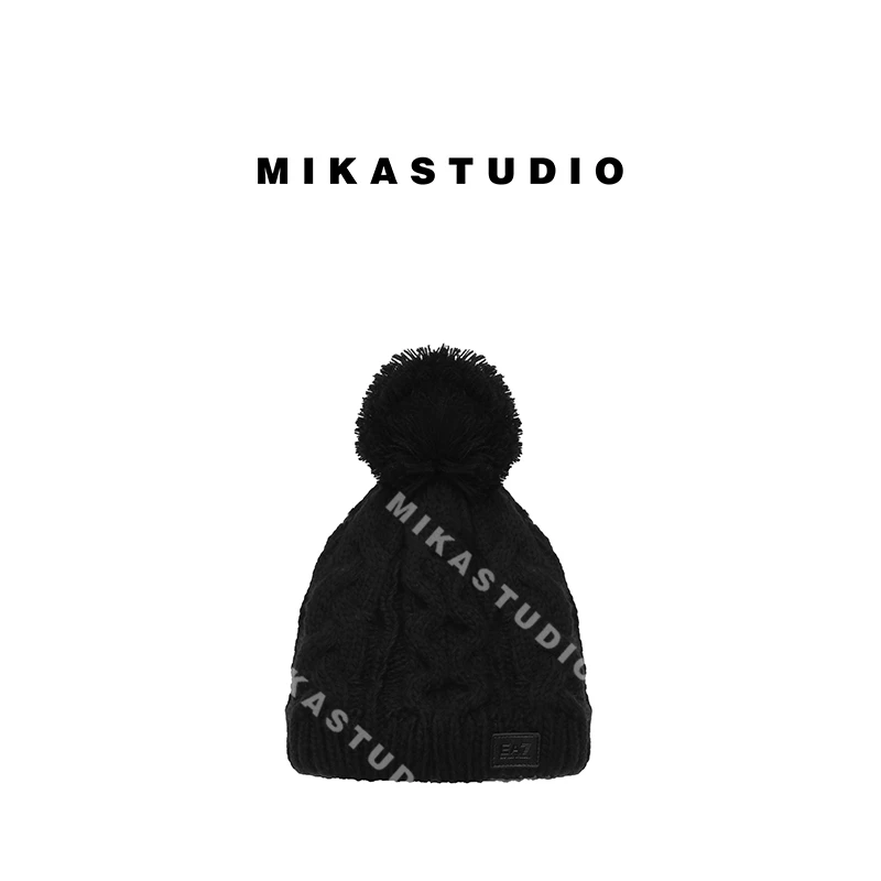 MIKASTUDIO/极简山羊绒混纺帽子【70％羊毛+30％羊绒】TLMSMZ