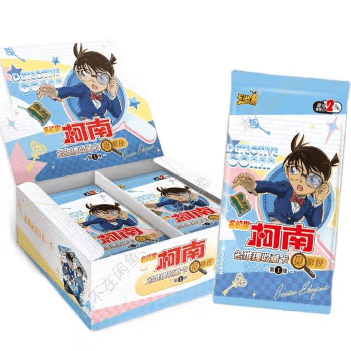 梦游浮浮-【名侦探柯南】洞悉第四弹卡游正版推理觅影包第一弹2元包