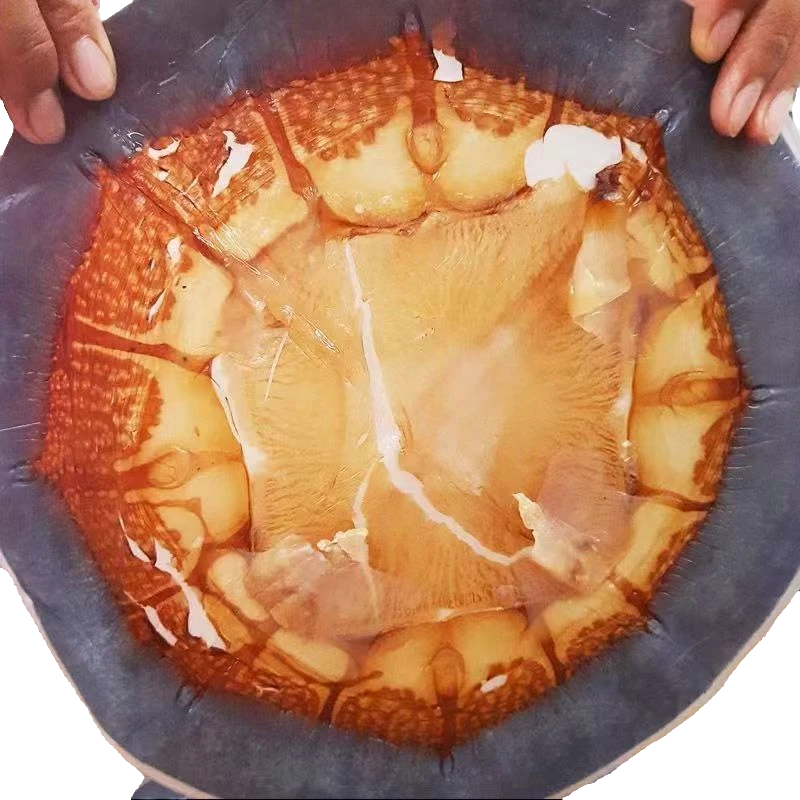 礼品级 野生海蜇提干皮 整张干皮 海鲜爽脆美食凉拌菜