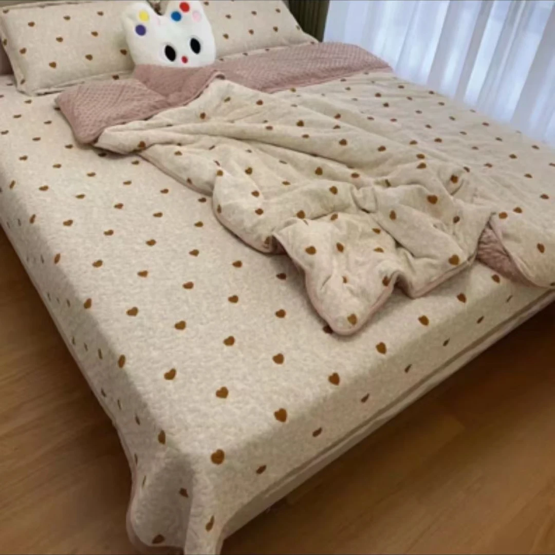 秋冬季节回馈粉丝加绒床盖