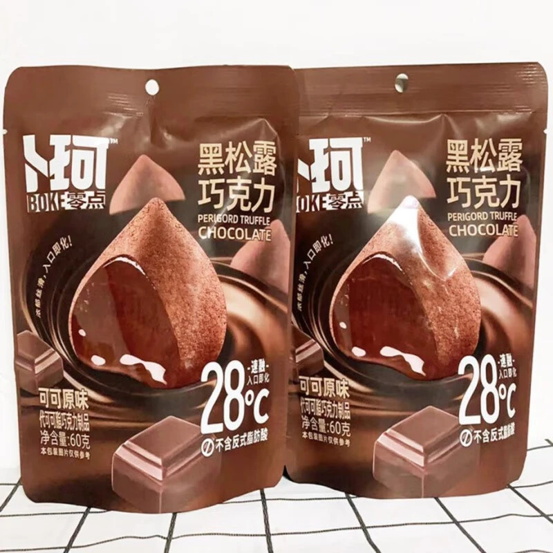 卜珂松露巧克力可可原味60g*3袋